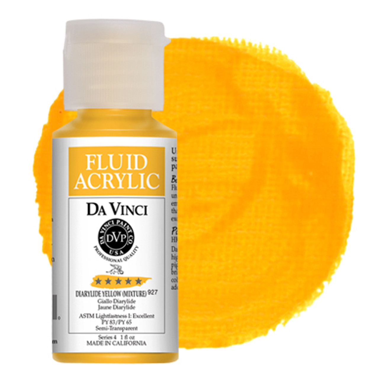 Primary Liquid Acrylic - Sunshine Yellow