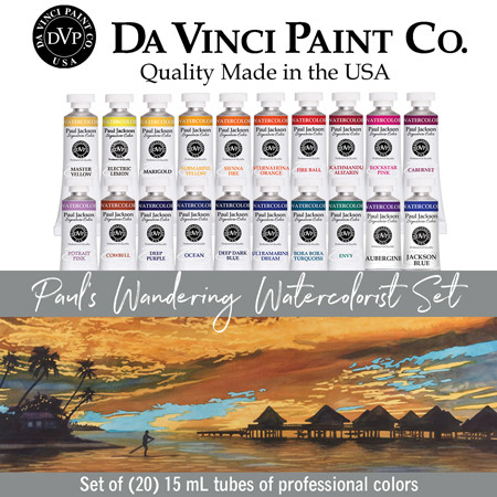 Da Vinci Paint Watercolor Color Mixing Set - Set of 6