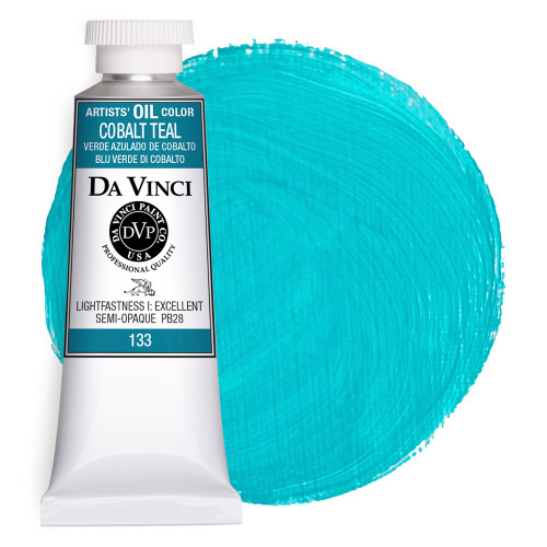 Da Vinci Cobalt Blue Artist Oil Paint - 37mL