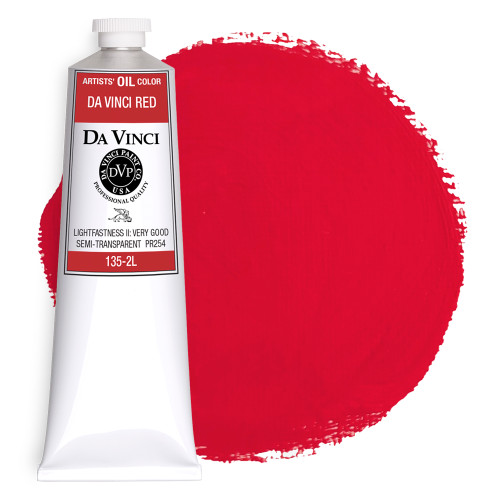 Da Vinci Red Artist Oil Paint - 37mL
