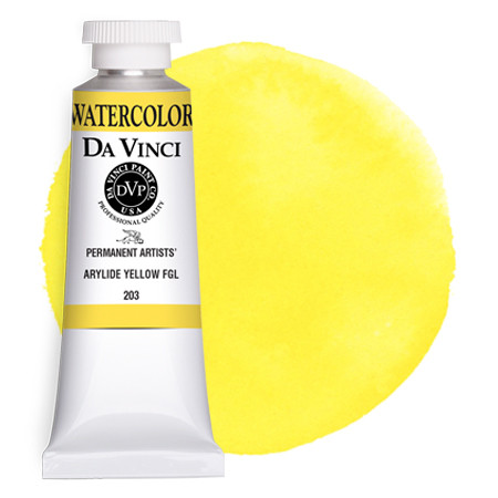 Da Vinci Arylide Yellow Artist Watercolor Paint – 15ml