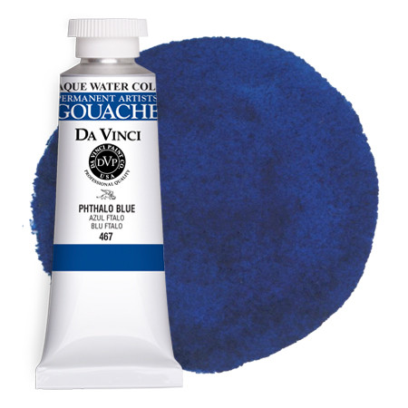Da Vinci Phthalo Blue Artist Oil Paint - 37mL