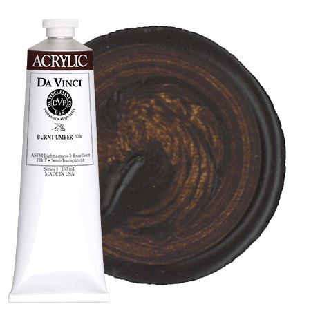Raw Umber (150mL HB Acrylic) - Da Vinci Paint Co.