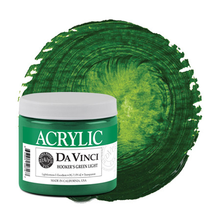 Da Vinci Hooker's Green Light Artist Acrylic Paint – 16oz