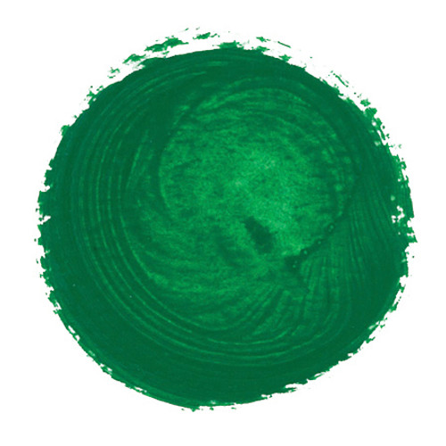 Da Vinci Permanent Green Light (PG7/PY3/PW6) heavy-body artist acrylic paint swatch.