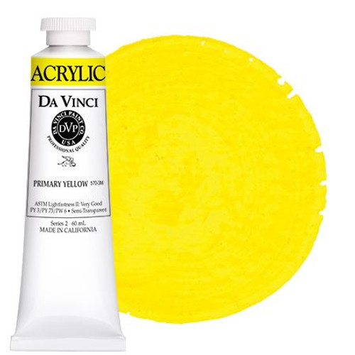 Primary Yellow (60mL HB Acrylic)