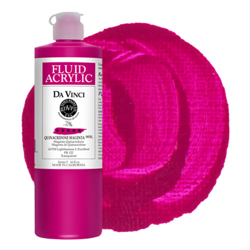 Quinacridone Magenta (150mL HB Acrylic)