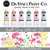Da Vinci Bright Spring Palette watercolor paint set contains six colors in 15mL tubes.