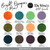 Da Vinci Bright Opaques 6-color gouache palette color mixes.