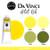 Da Vinci Cadmium Yellow Light artist oil paint color examples when used in a glaze, tint, tone and shade.