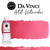 Da Vinci Alizarin Crimson watercolor paint (PV19) 8ml tube with color wash.