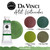 Da Vinci Chromium Oxide Green artist watercolor paint color examples when used in mixes.