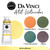 Da Vinci Nickel Titanate Yellow watercolor paint color examples when used in mixes.