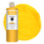 Da Vinci Cadmium Yellow Medium (Hue) fluid acrylic paint (PY73/PY65/PW6) 16oz bottle with color swatch.