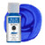 Da Vinci Cobalt Blue fluid acrylic paint (PB28) 1oz bottle with color swatch.