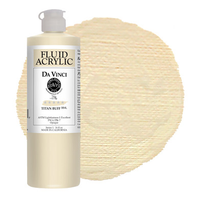 Golden High Flow Acrylic, 16 Oz., Titan Buff