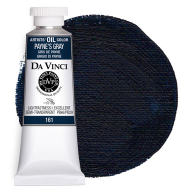 Da Vinci Payne's Gray Artist Oil Paint - 37mL