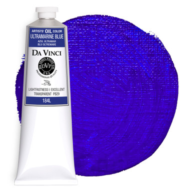 Da Vinci Ultramarine Blue Artist Oil Paint - 150mL