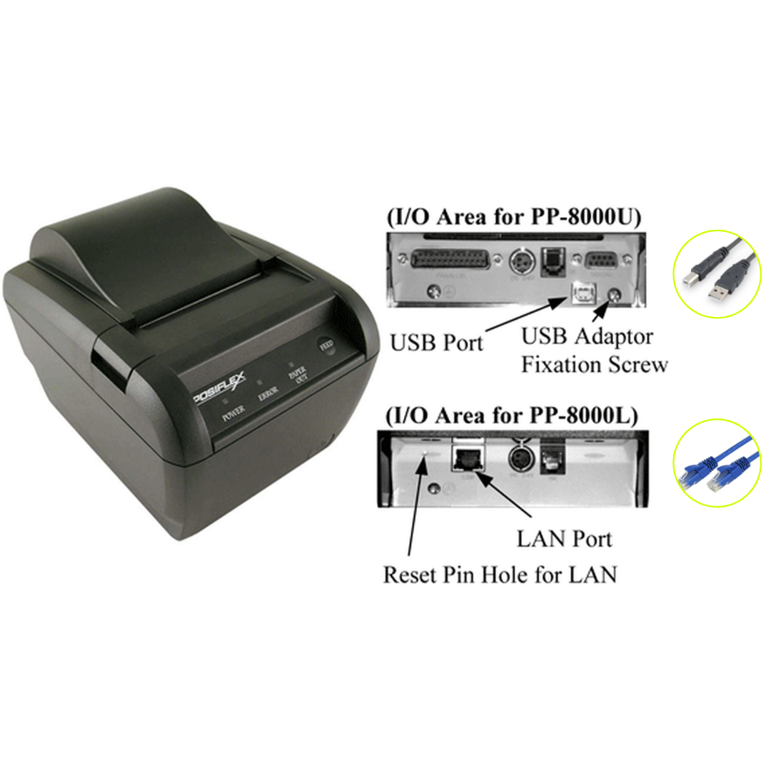 Posiflex AURA 8800 Thermal Receipt 