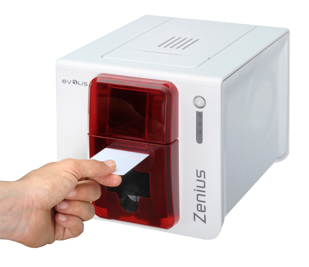 Buy Evolis Zenius Classic Single Sided ID Card Printer (USB) Online in ...