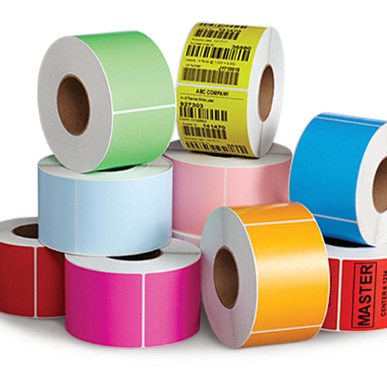 Buy 100mm x 100mm Thermal Transfer 400 Lables/Roll - 25mm core