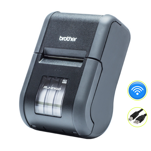 Brother Printer RJ-2140 KIT DT 2IN WLAN USB