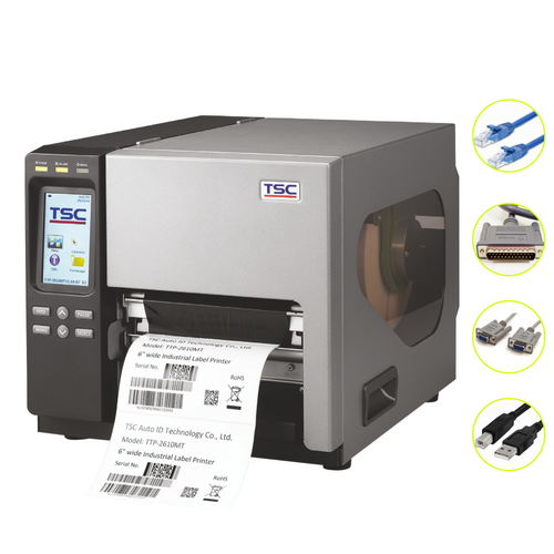 TSC TTP-2610MT 6" 203 DPI Industrial Thermal Transfer Printer