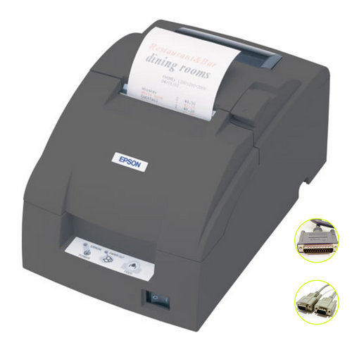Epson TM-U220 Impact / Dot Matrix Receipt Printer - Tear Bar SERIAL/PARALLEL