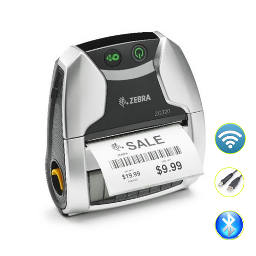 Zebra ZQ511 Mobile Label Printer, 3 Inch, Bluetooth 4