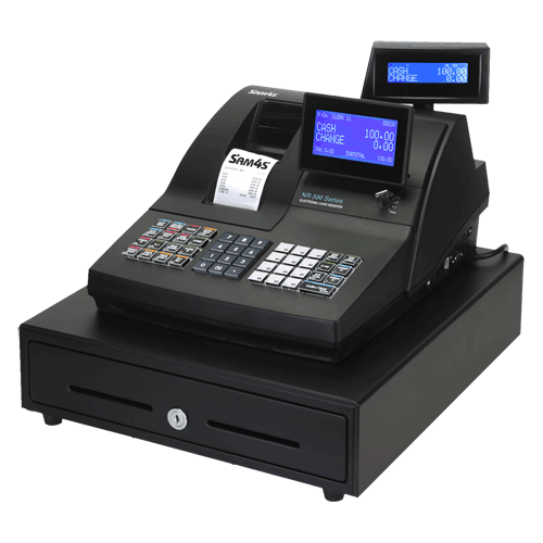 SAM4S NR-520 2-station Thermal ECR Raised Keyboard SAM4S NR-520 2-station Thermal ECR Raised Keyboard