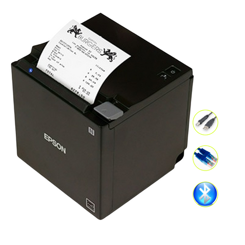 Epson TM-M30II Thermal Receipt Printer USB ETHERNET BLUETOOTH BLACK