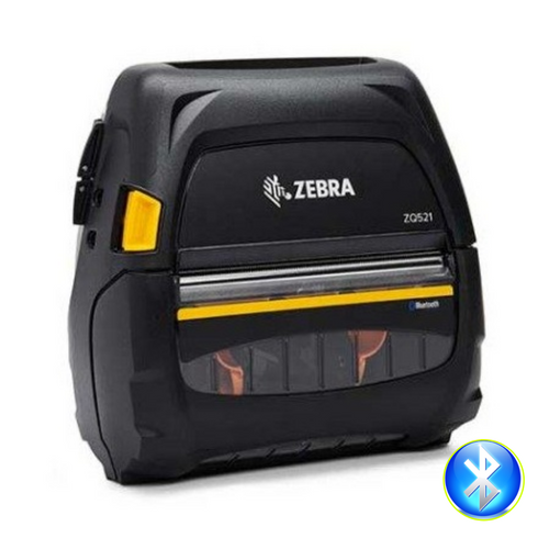 Zebra ZQ521 Mobile Label Printer, 4 Inch, Bluetooth 4/Wireless LAN