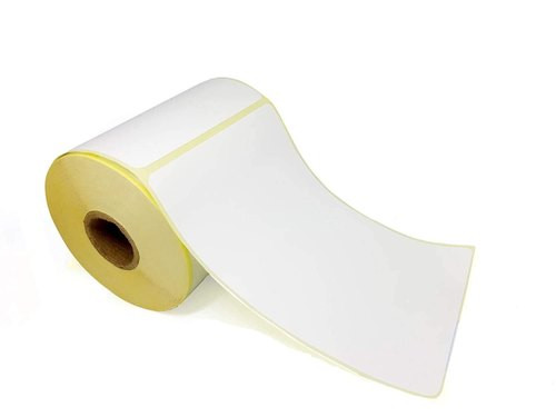 100mm x 150mm Direct thermal Label 400L/Roll 25mm core - Removable