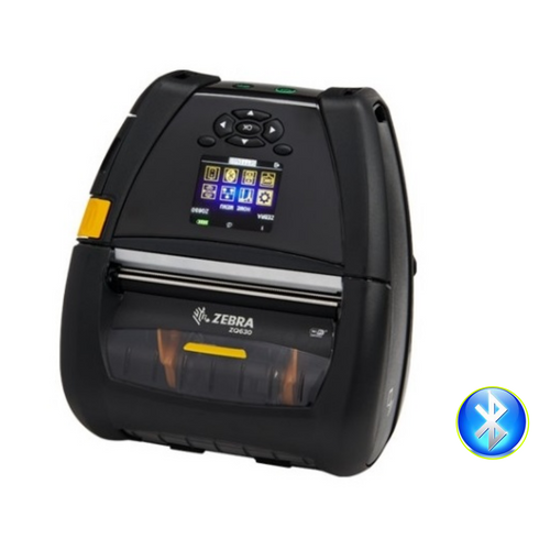 Zebra ZQ630 Mobile Label Printer, 4 Inch, Bluetooth 4 Zebra ZQ630 Mobile Label Printer, 4 Inch, Bluetooth 4