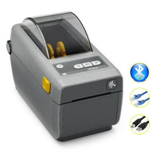 Zebra ZD410 Desktop Direct Thermal Label Printer Bluetooth Ethernet USB INTERFACE Module Dispenser (Peeler) Zebra ZD410 Desktop Direct Thermal Label Printer Bluetooth Ethernet USB INTERFACE Module Dispenser (Peeler)