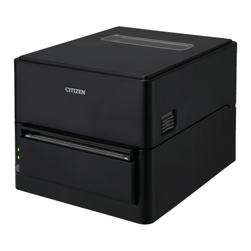 Black CITIZEN CT-S4500 thermal 4-inch POS printer with front receipt exit