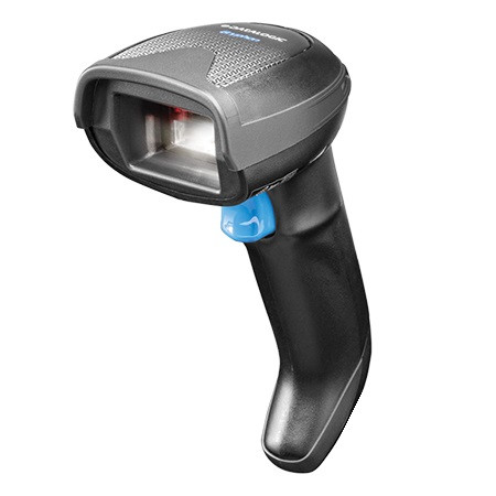 Datalogic Gryphon GD4590 black 2D handheld barcode scanner with ergonomic grip and USB interface