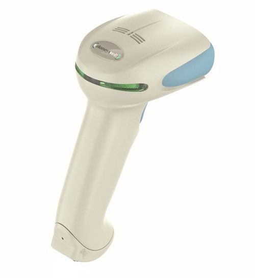 Honeywell Xenon XP 1950H 2D-SR healthcare barcode scanner in white disinfectant-ready housing