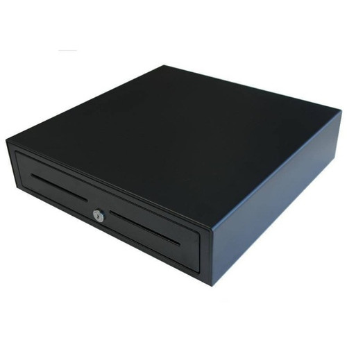 Top view of ELEMENT CASH DRAWER EC410 5 NOTE/8 COIN 24V BLK