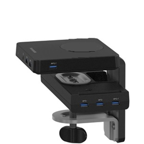 HUMANSCALE DOCK MCONNECT2 60W STANDALONE BLK + CBL