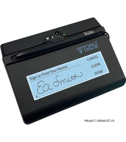 Citrix Ready, USB-LCD - SIGNATURE PAD TOPAZ SIGLITE 1X5 Fast USB