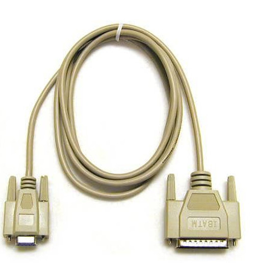 25 Pin to 9 Pin Serial Printer Cable