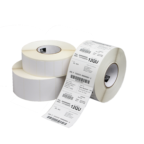 51mm x 36mm, 1 across (1000/roll) - White Direct Thermal Labels, Permanent Adhesive, 25mm core