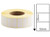 50mm x 25mm - White Direct Thermal Labels, Permanent Adhesive, 25mm Core, (2000/roll)
