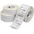 Boxed rolls of removable thermal labels, 76mm x 33mm with 25mm core, one roll showing printed barcodes