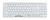 SEAL KEYBOARD 99K IP68 WIRELESS 2.4GHZ USB WHITE