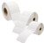 102mm x 36mm synthetic thermal transfer label roll on a 25mm core, 1000 labels per roll, perforated