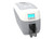 Magicard 600 600dpi single-sided ID card printer, front view highlighting control buttons and card slot