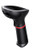 NEXA ZED 2651 wireless 2D barcode scanner in black with red accent ring on handle