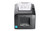 Star TSP654IISK USB liner-free sticky label printer printing a food order label for a restaurant